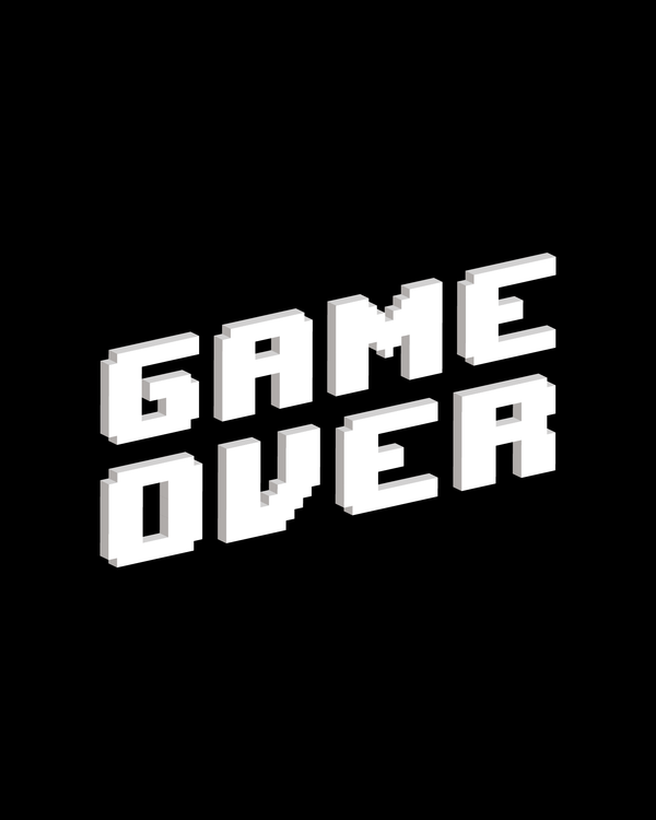 Hoodie Retro Game Over