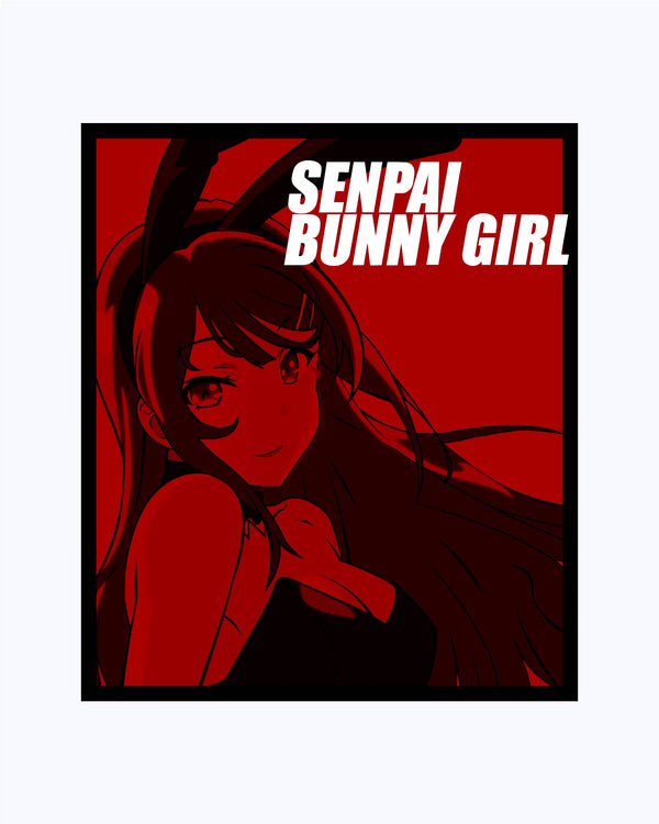 Hoodie Senpai Bunny Girl