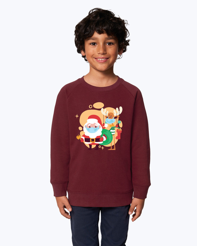 Kids Sweater Christmas Characters Mask