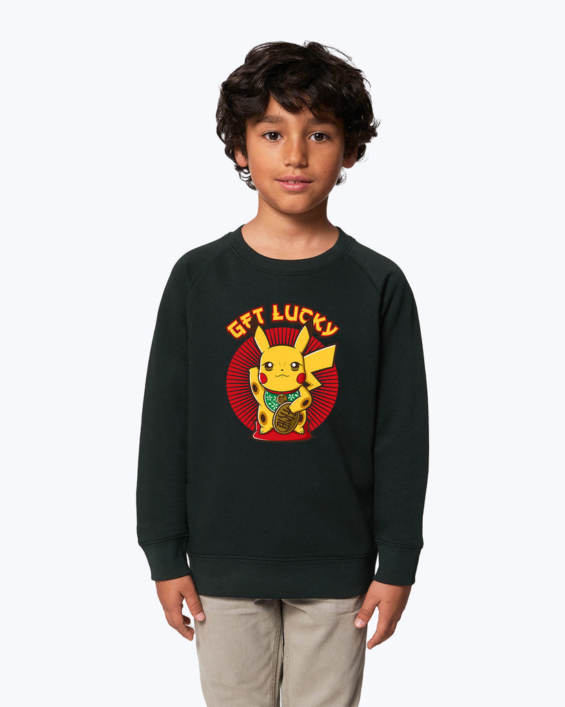 Kids Sweater Get Lucky Pokemon