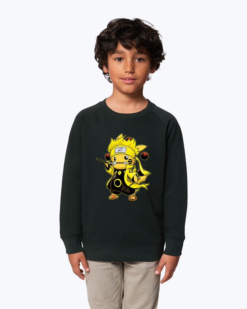 Kids Sweater Six Paths Pikachu Anime