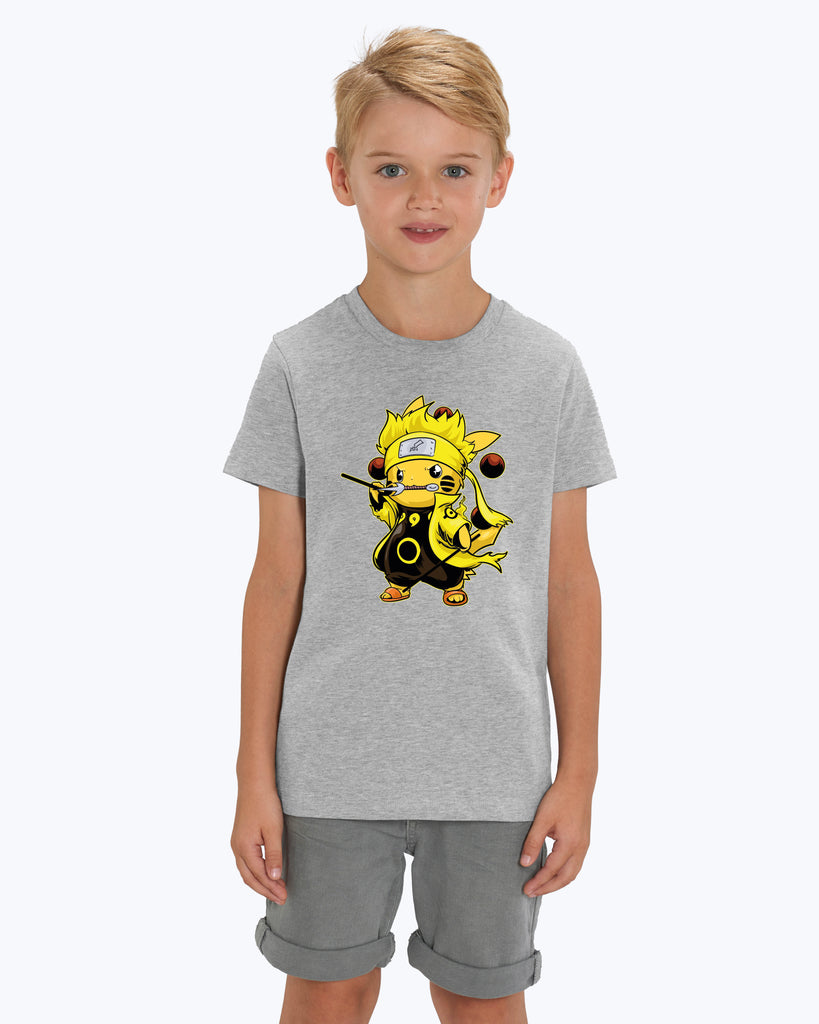 Kids T-Shirt Six Paths Pikachu Anime