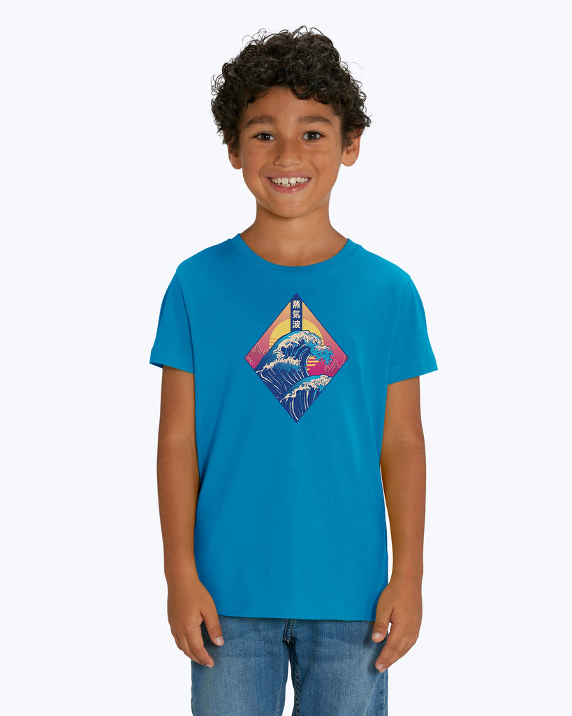 Kids T-Shirt Blue Waves