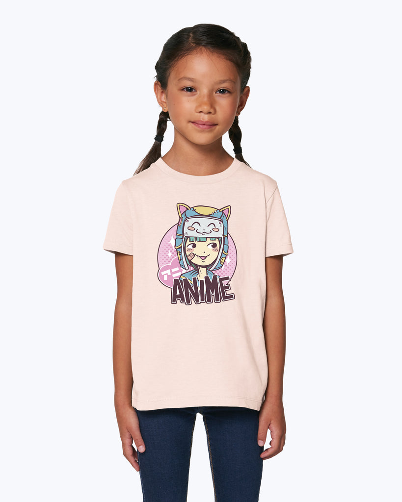 Kids T-Shirt Cute Girl Anime Lover