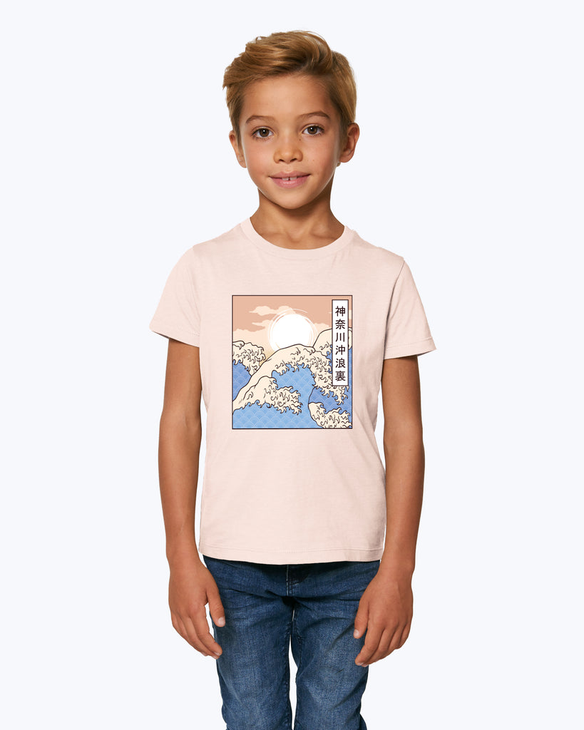 Kids T-Shirt Japanese Waves