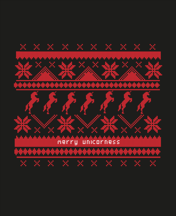 Kids Sweater Merry Unicornes