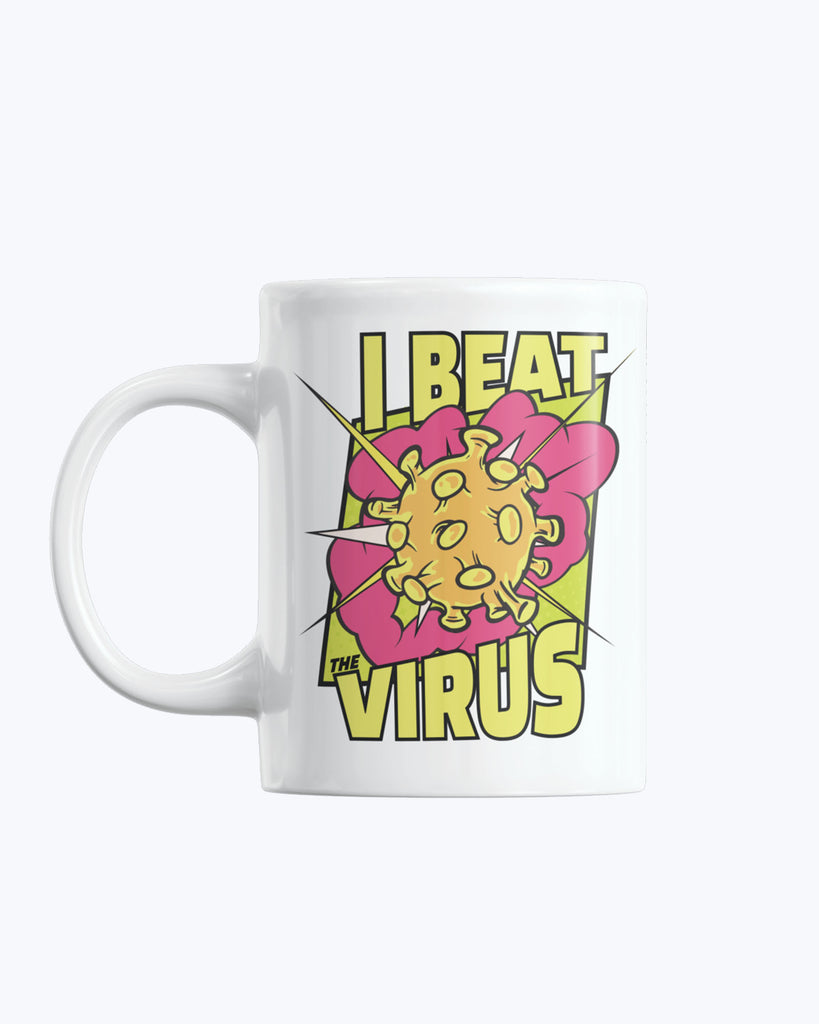 Mug I Beat Virus 2020