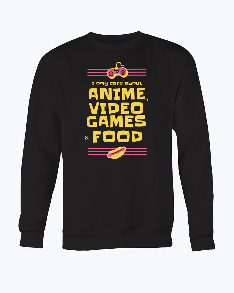 Sweater Anime Video Games Food