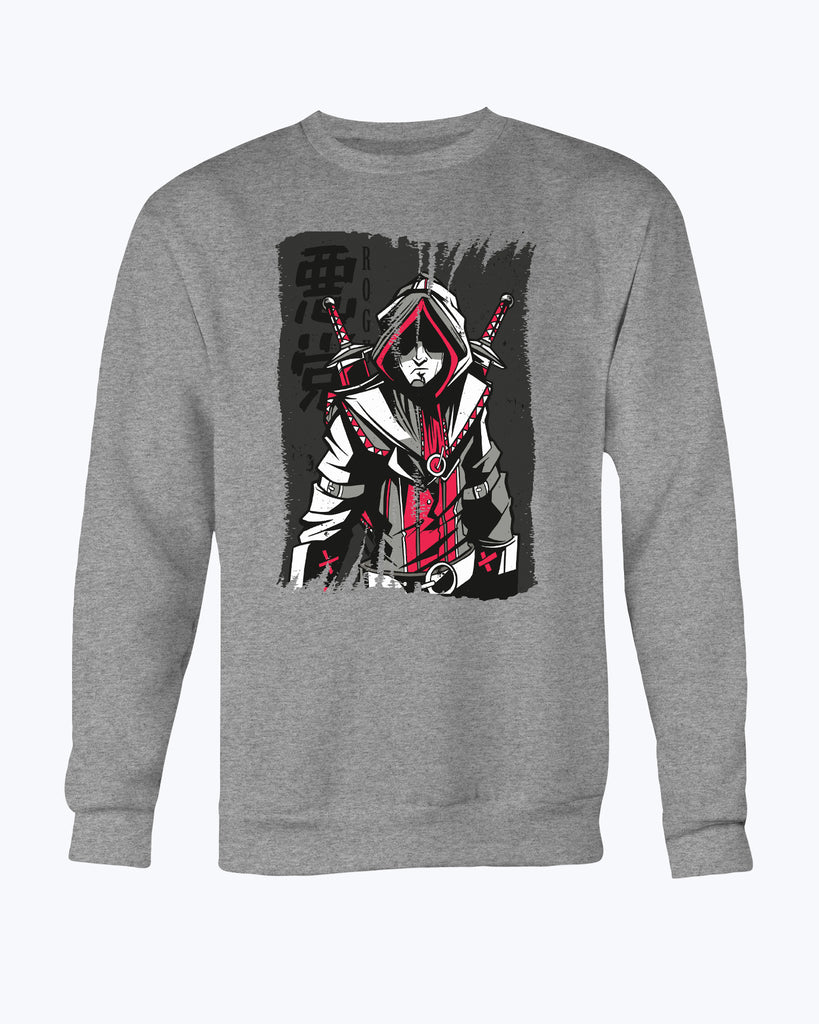 Sweater Rogue Red And Grey