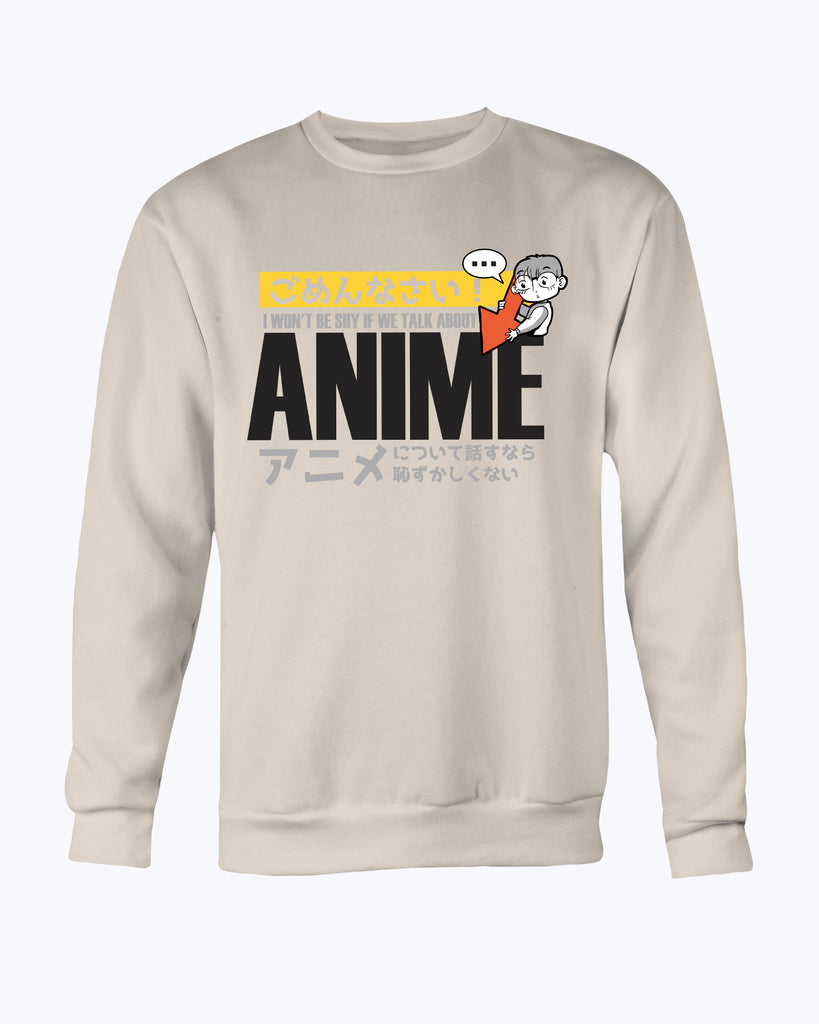 Sweater Talking About Anime Not Shy Off
