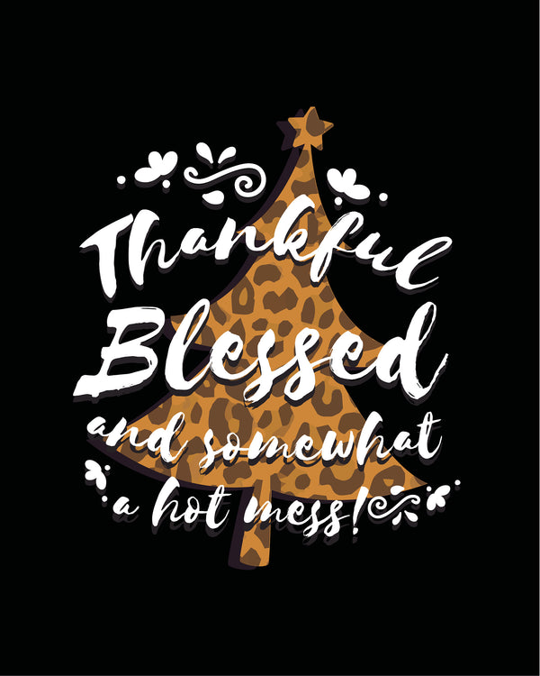 Kids Sweater Thankful Blessed