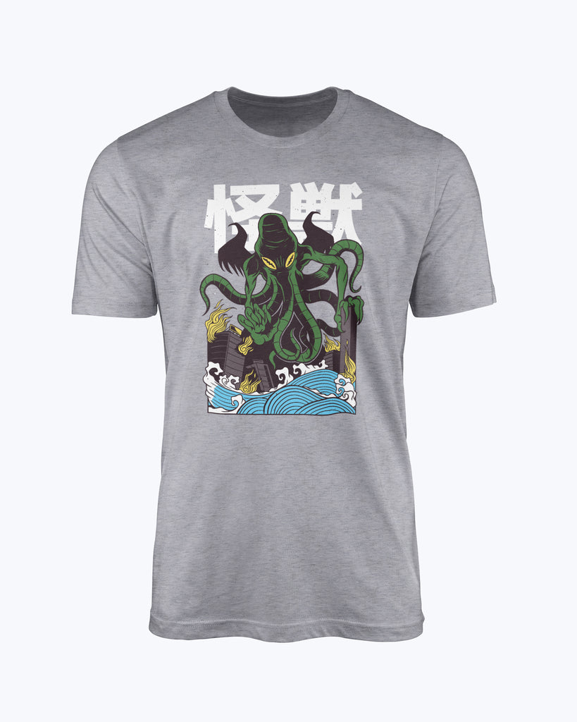 T shirt Alien Attack Japanese