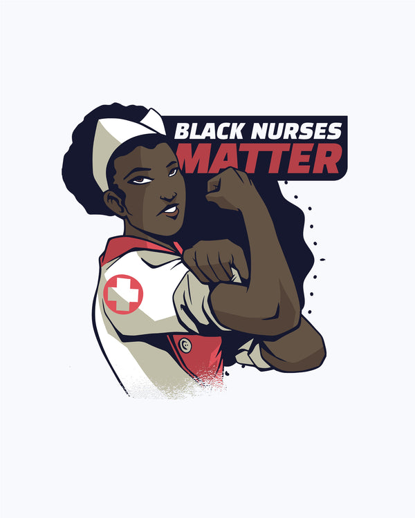 T shirt Black Nurses Matter