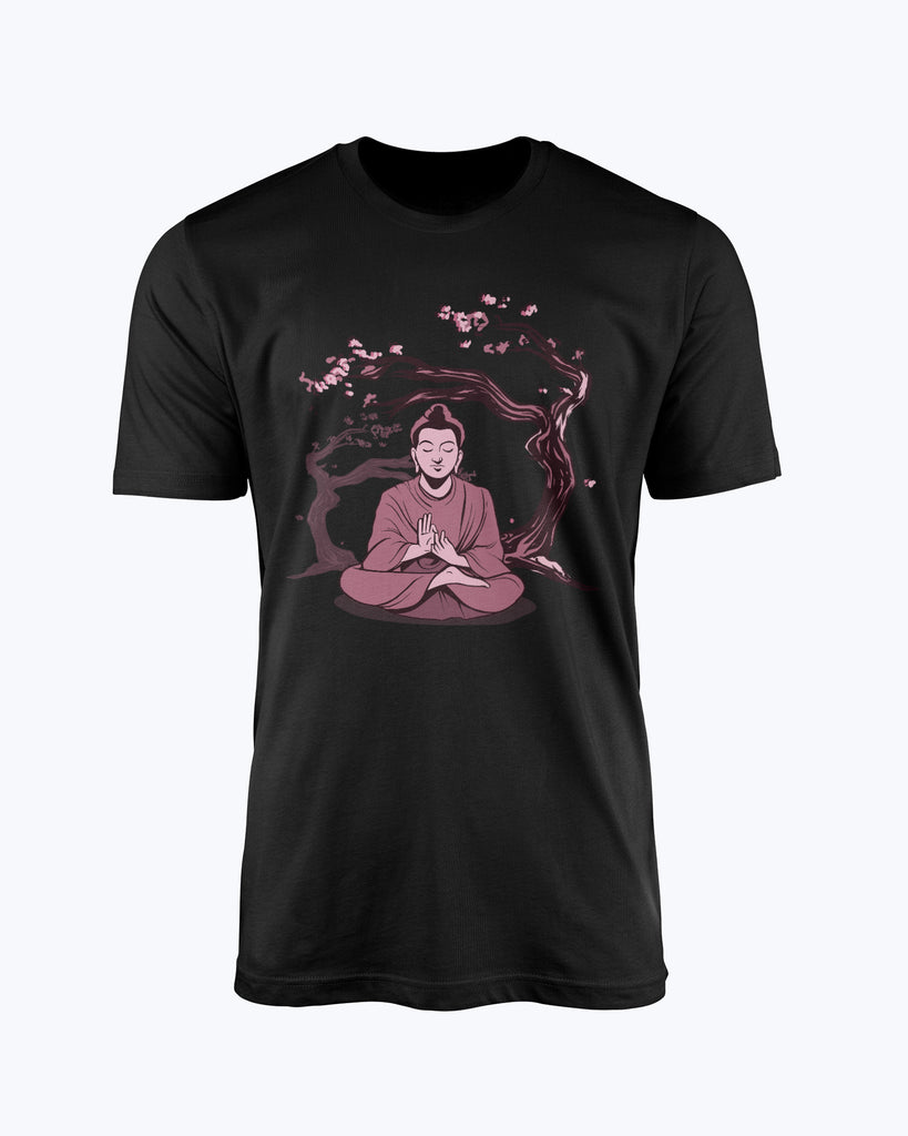 T shirt Buddha Sakura