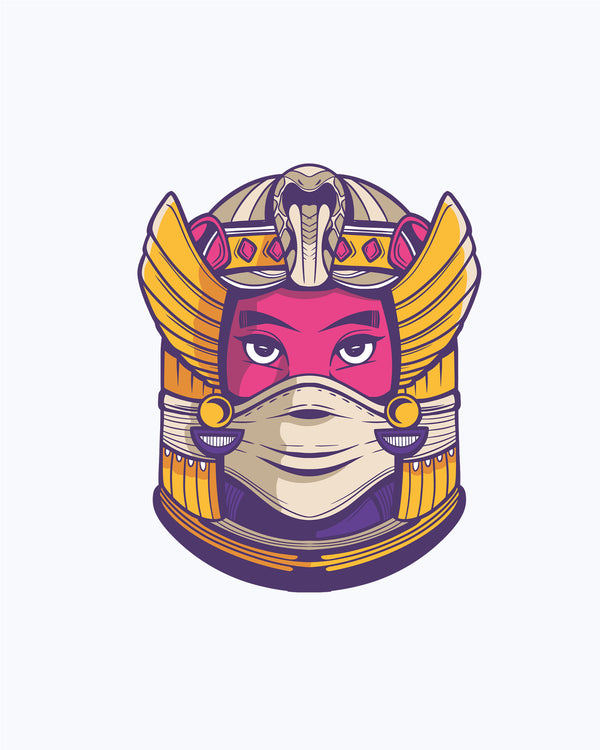 T shirt Cleopatra Face Mask