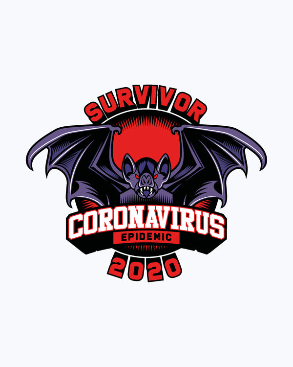 T shirt Corona Virus Bat Survivor