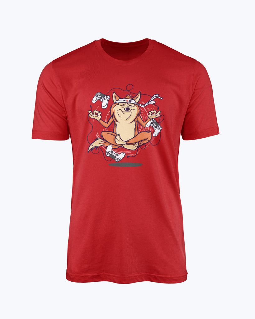 T shirt Dog In Playstation Zen