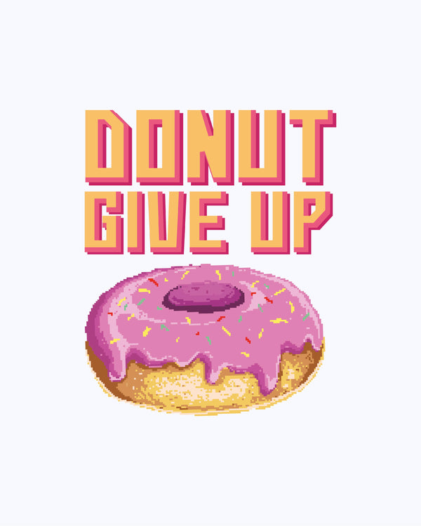 Kids T-Shirt Donut Give Up