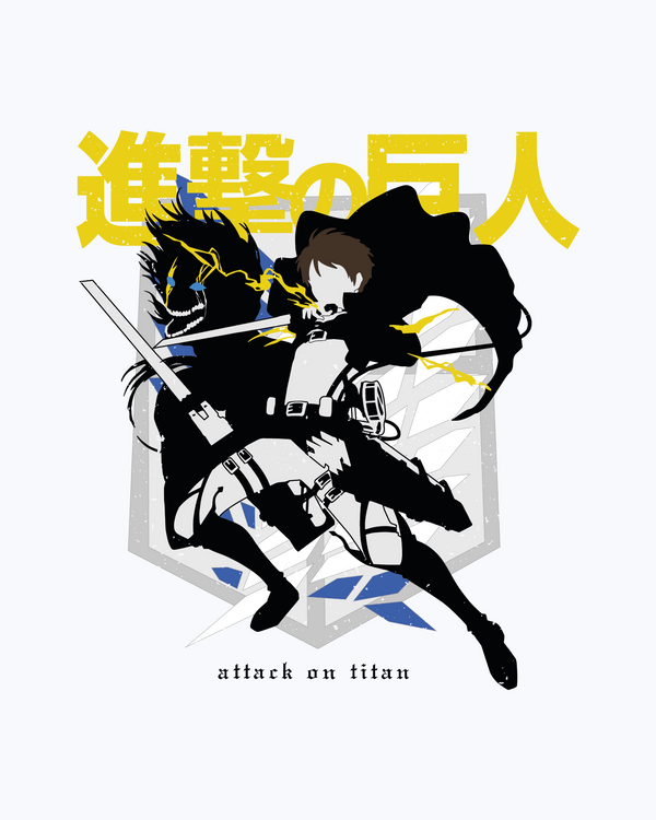 T-shirt Eren Attack On Titan