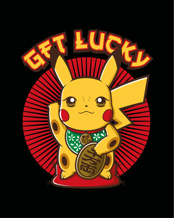 Kids T-Shirt Get Lucky Pokemon