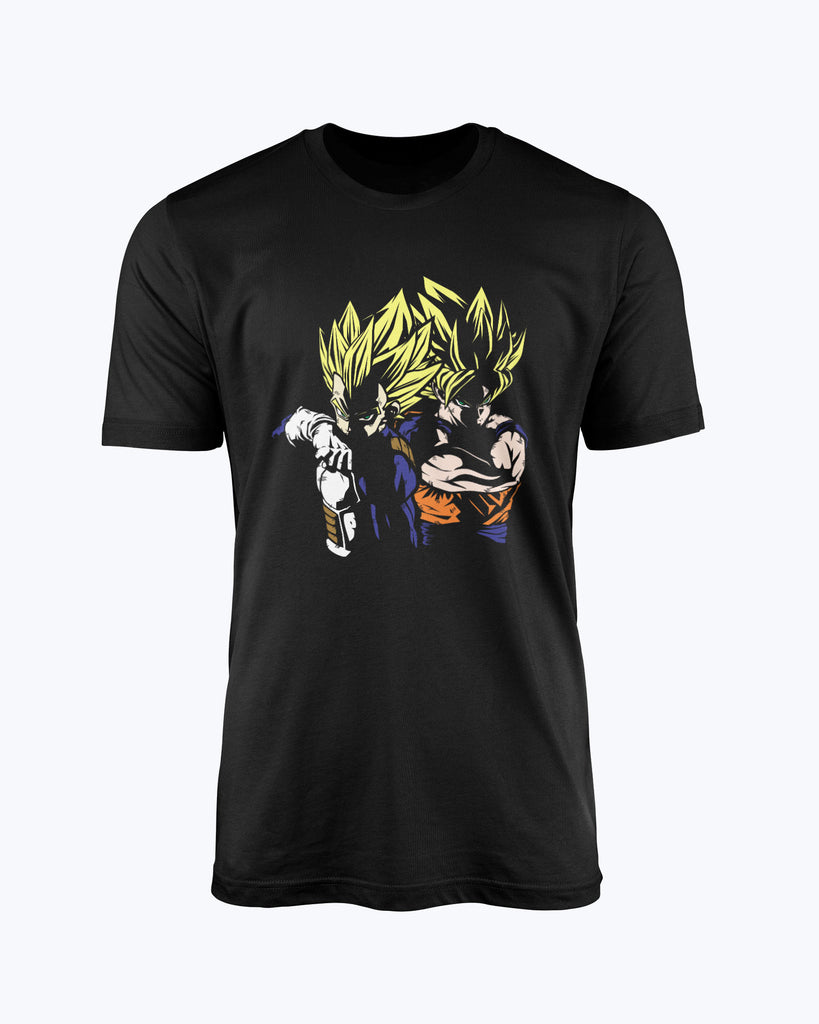 T shirt Goku And Vegeta Super Saiyan