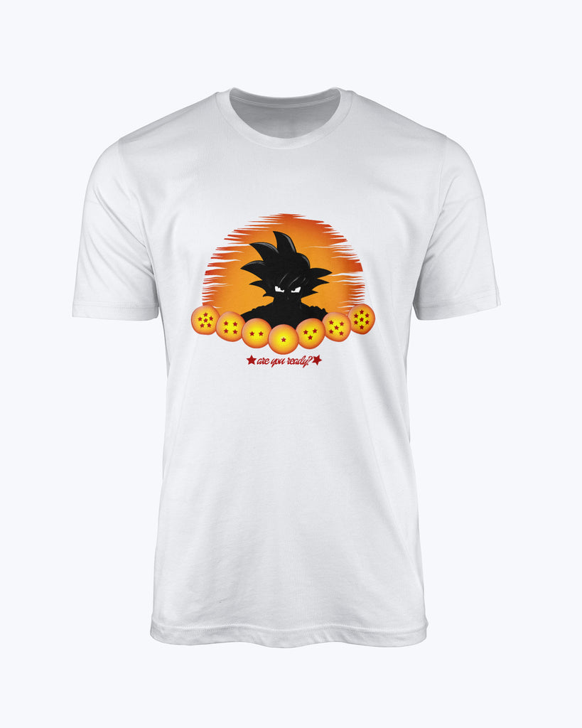 T shirt Goku Are You Ready