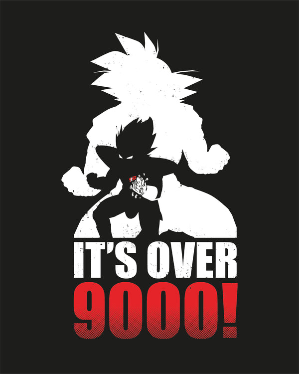 Kids T-Shirt It's Over 9000 Manga