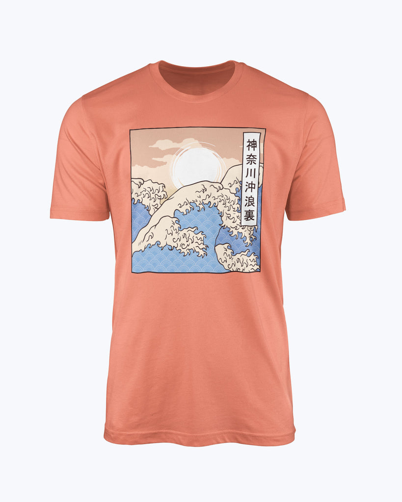 T-shirt Japanese Waves