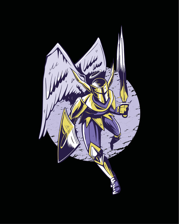 T-shirt Knight Angel