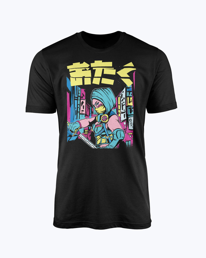 T-shirt Ninja Urban Neon