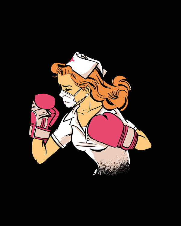 T-shirt Nurse Boxer