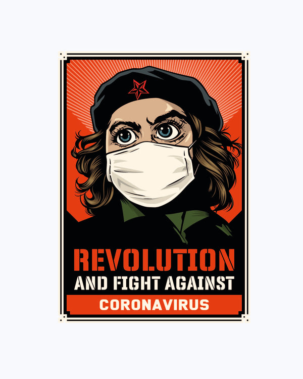 T-shirt Revolution And Fight Corona Virus