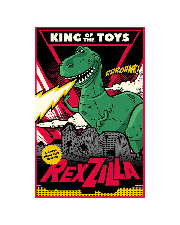 Kids T-Shirt Rex Zilla Toy Story