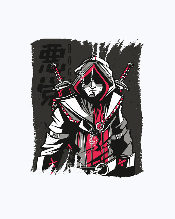 T-shirt Rogue Red And Grey
