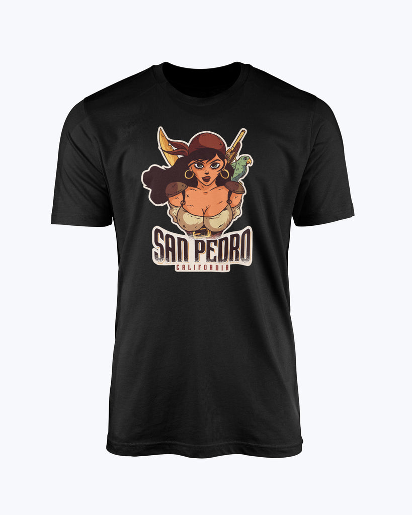 T-shirt San Pedro Pirate Girl