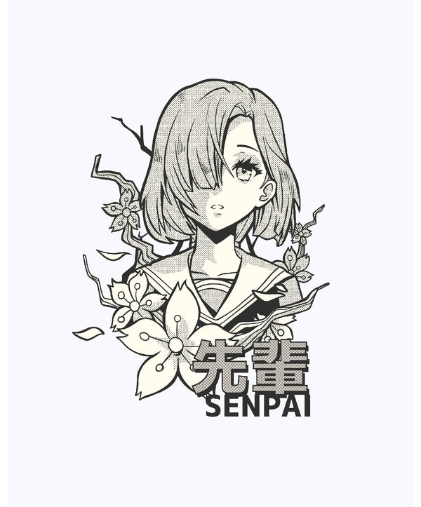 T-shirt Senpai Girl