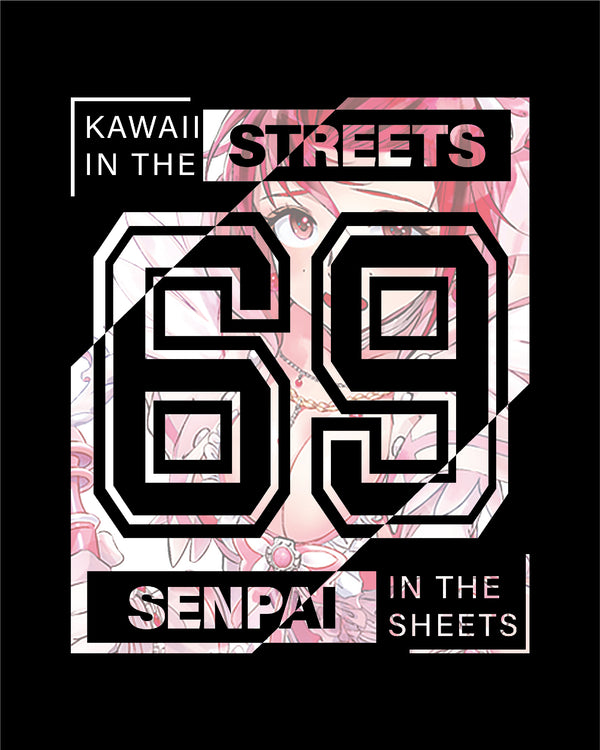 T-shirt Senpai In Sheets