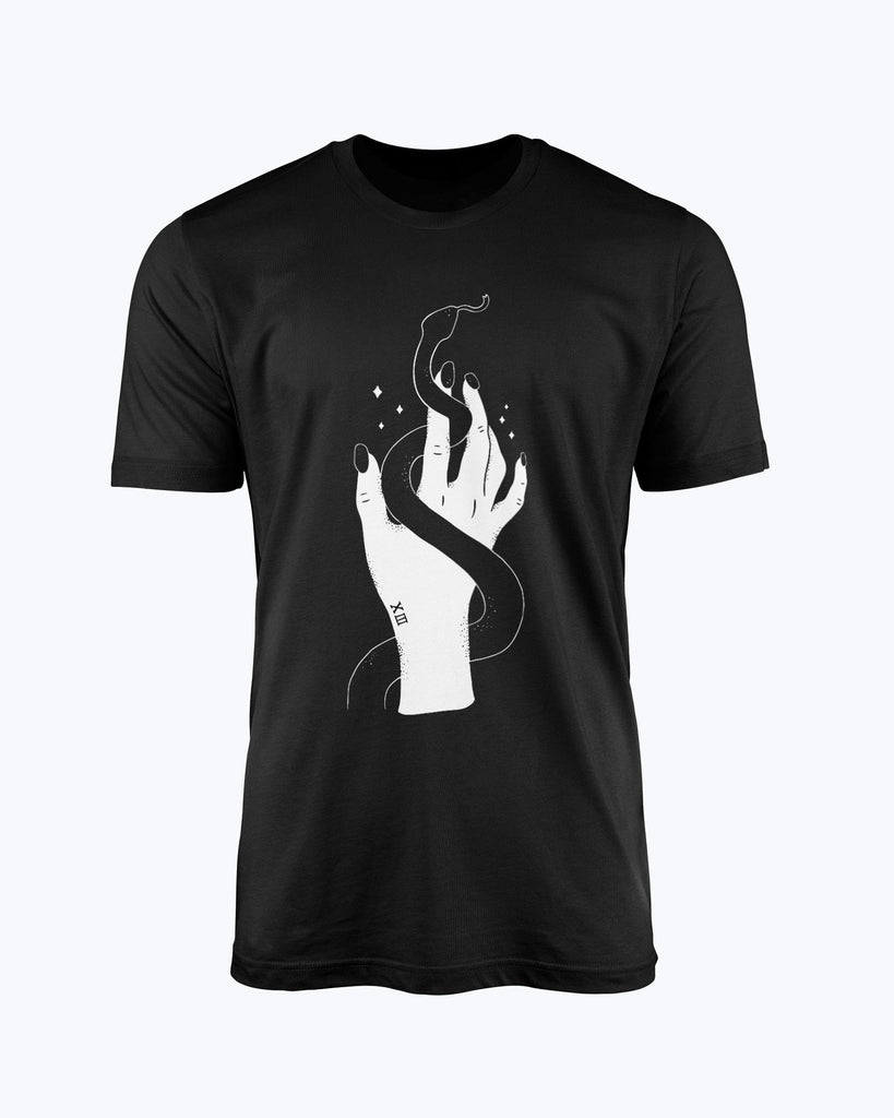 T-shirt Snake Hand