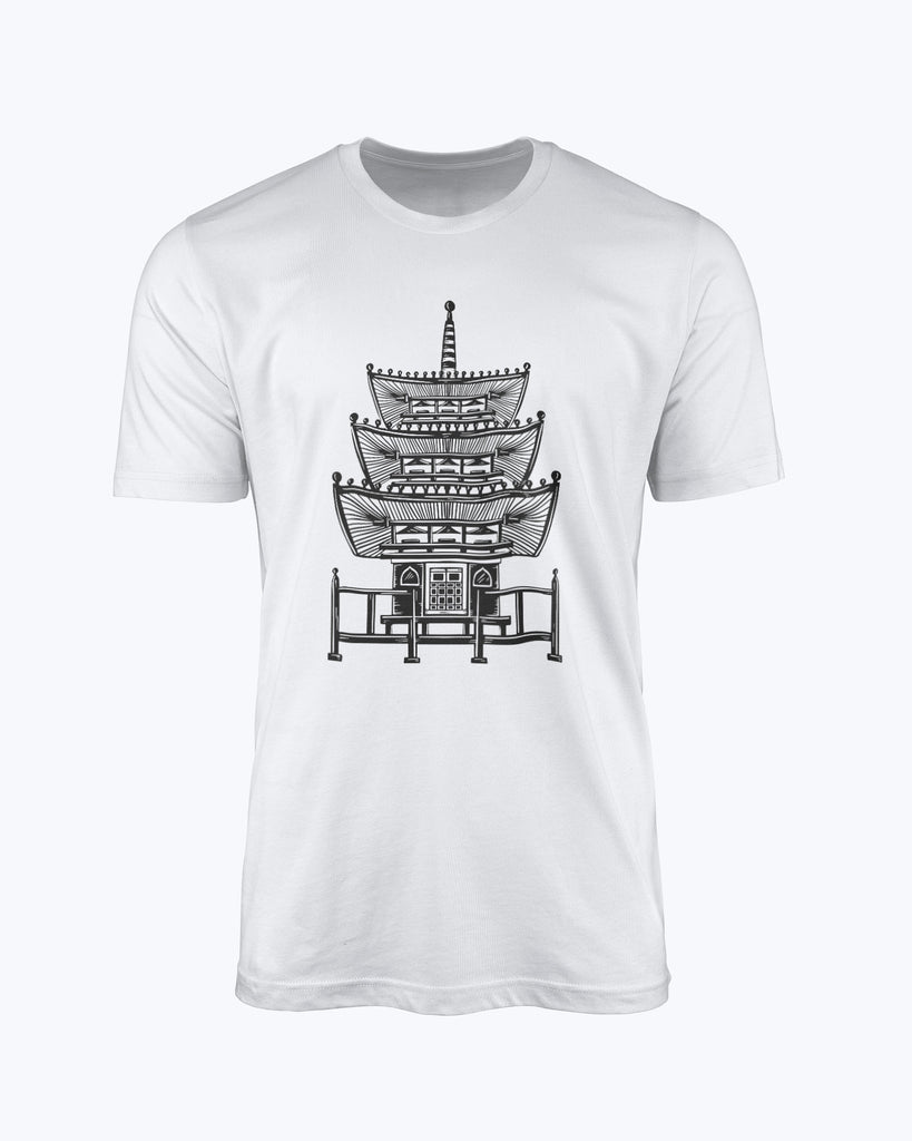 T-shirt Temple Japanese