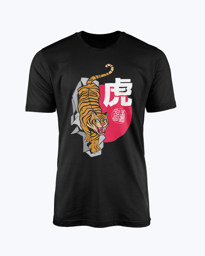 T-shirt Traditional Tiger