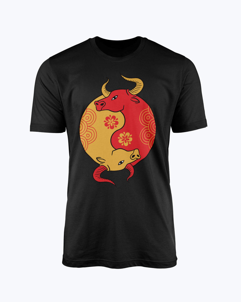 T-shirt Yin Yang Ox